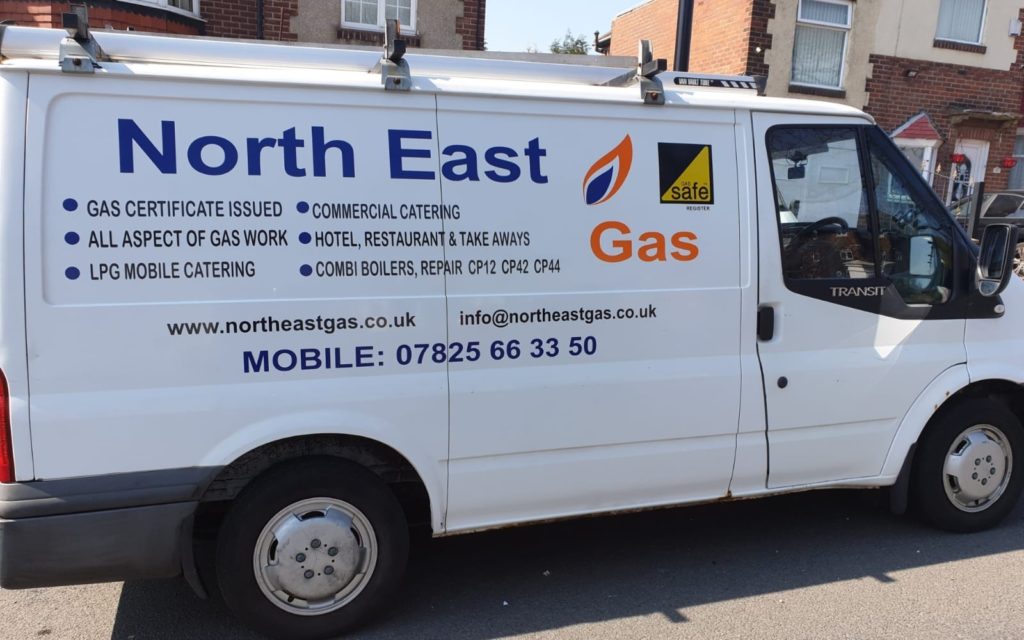 North East Gas Boiler Repair Van